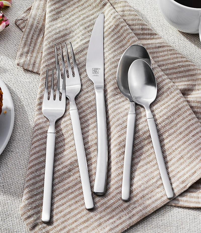 Zwilling Opus 45-Piece Stainless Steel Flatware Set
