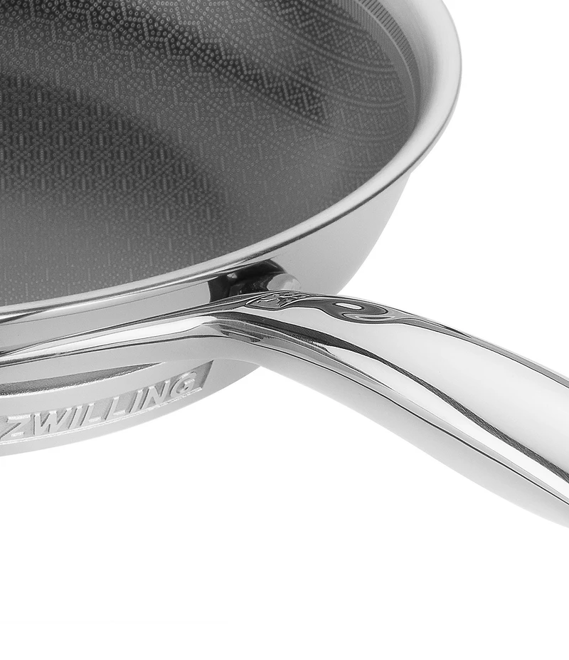 Zwilling Peak Stainless Steel Ceramic Nonstick Dual Performance Fry Pan, 12#double;