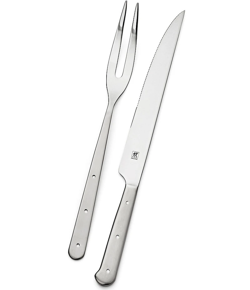 Zwilling Porterhouse 2-Piece Carving Fork And Knife Set