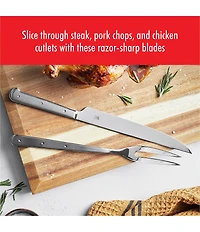 Zwilling Porterhouse 2-Piece Carving Fork And Knife Set