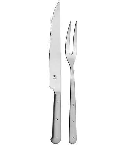 Zwilling Porterhouse 2-Piece Carving Fork And Knife Set