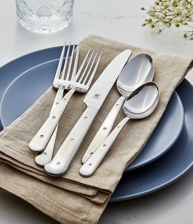 Zwilling Porterhouse 45-Piece Stainless Steel Flatware Set
