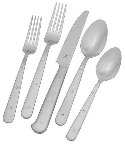 Zwilling Porterhouse 45-Piece Stainless Steel Flatware Set