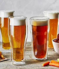 Zwilling Sorento Double Wall Beer Glasses, Set of 4