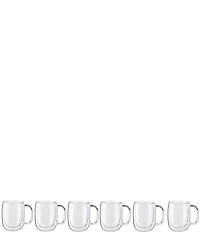 Zwilling Sorrent Double Wall Coffee Mugs, Set of 8