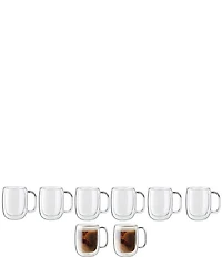 Zwilling Sorrent Double Wall Coffee Mugs, Set of 8