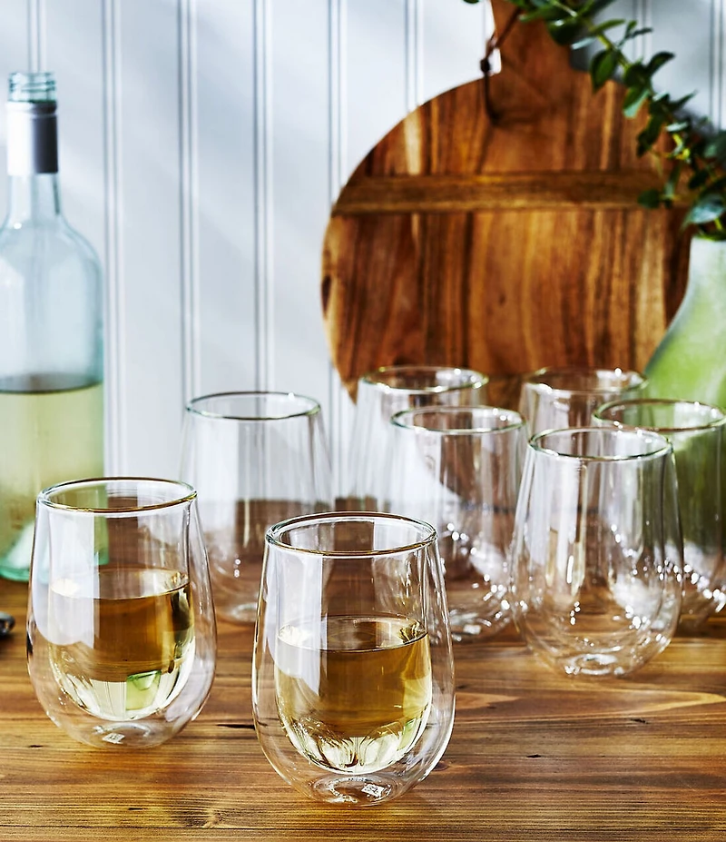 Zwilling Sorrento Bar Double Wall Wine Glasses, Set of 8