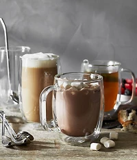 Zwilling Sorrento Double Wall Coffee Mugs and Beverage 9-Piece Set