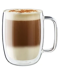 Zwilling Sorrento Double Wall Latte Glass Mugs, Set of 2