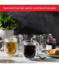 Zwilling Sorrento Plus Double Wall Glassware Mug, Set of 4