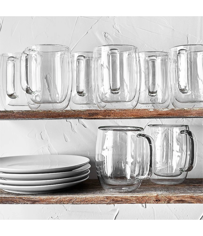 Zwilling Sorrento Plus Double Wall Glassware Mug, Set of 4