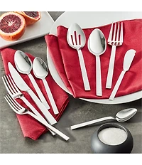 Zwilling Squared 45-Piece Stainless Steel Flatware Set