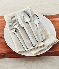 Zwilling Squared 45-Piece Stainless Steel Flatware Set