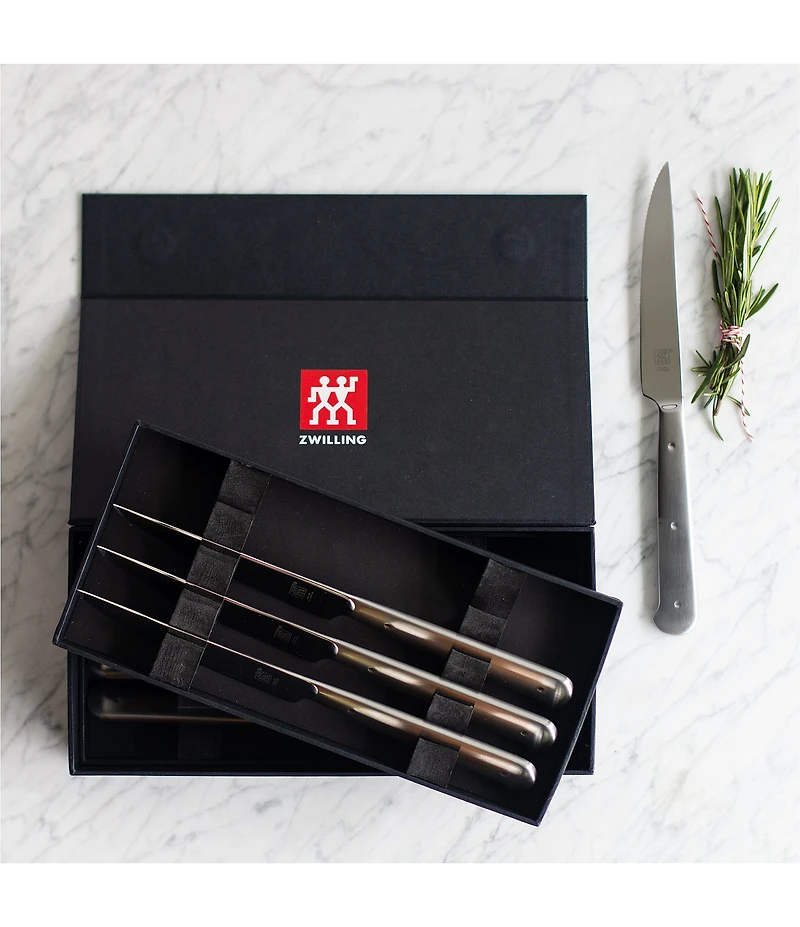Zwilling Stainless Steel Porterhouse Steak Knives, Set of 8