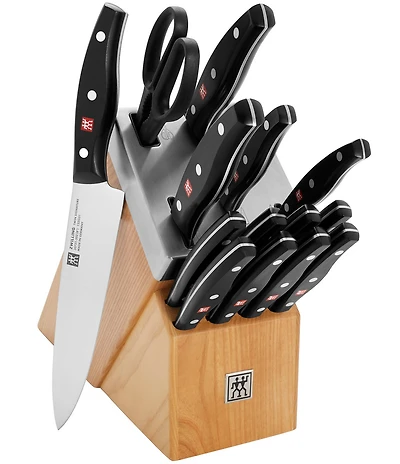Zwilling TWIN Signature 15-Piece Self-Sharpening Knife Block Set