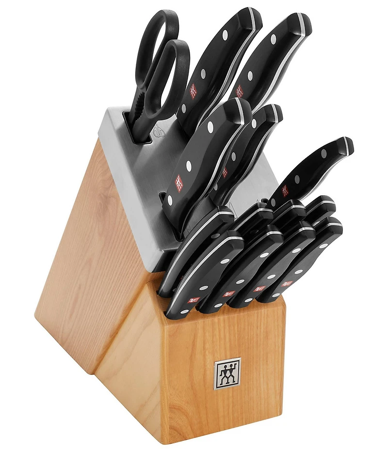 Zwilling TWIN Signature 15-Piece Self-Sharpening Knife Block Set