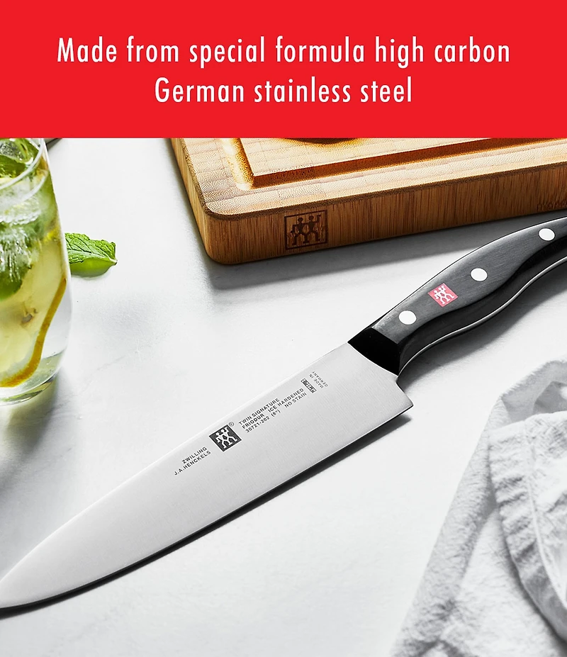 Zwilling Twin Signature 6-Piece Knife Block Set