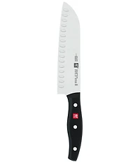 Zwilling TWIN Signature 7-inch, Hollow Edge Santoku Knife