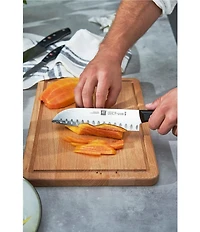 Zwilling TWIN Signature 7-inch, Hollow Edge Santoku Knife