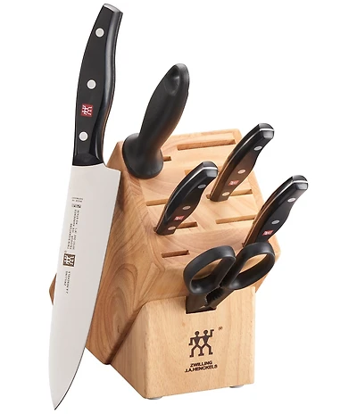 Zwilling Twin Signature 7-Piece Knife Block Set