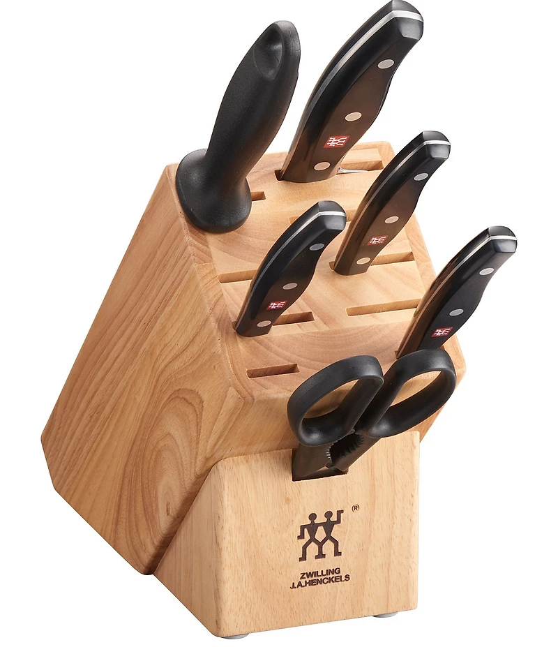 Zwilling Twin Signature 7-Piece Knife Block Set