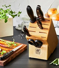 Zwilling Twin Signature 7-Piece Knife Block Set