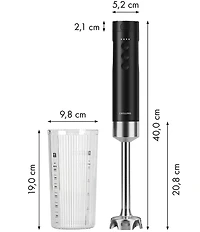 Zwilling Xtend Cordless Hand Blender, Starter Set Including Battery