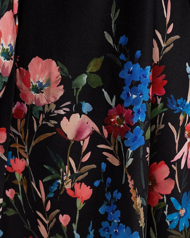 Long-Sleeve Top Moonlit Blooms