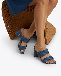 Dolly Heel Sandal Chambray