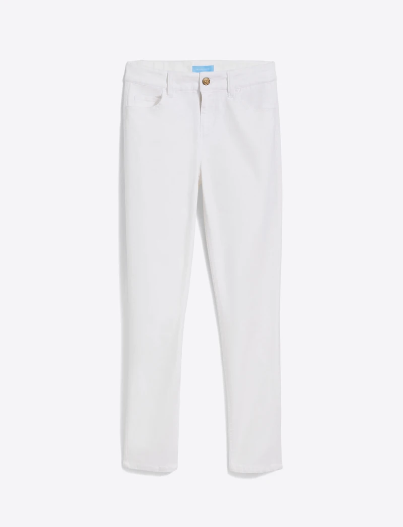 Skinny Jeans White Denim