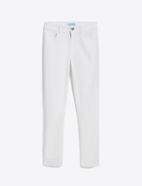 Skinny Jeans White Denim