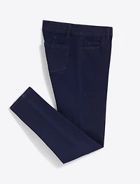 Mid-Rise Slim Jeans Dark Wash