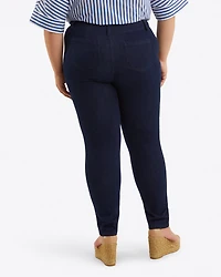 Mid-Rise Slim Jeans Dark Wash
