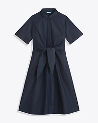 Riley Midi Shirtdress Chambray