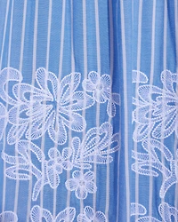 Dottie Babydoll Dress with Floral Embroidery
