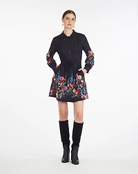 Ellie Shirtdress Moonlit Blooms