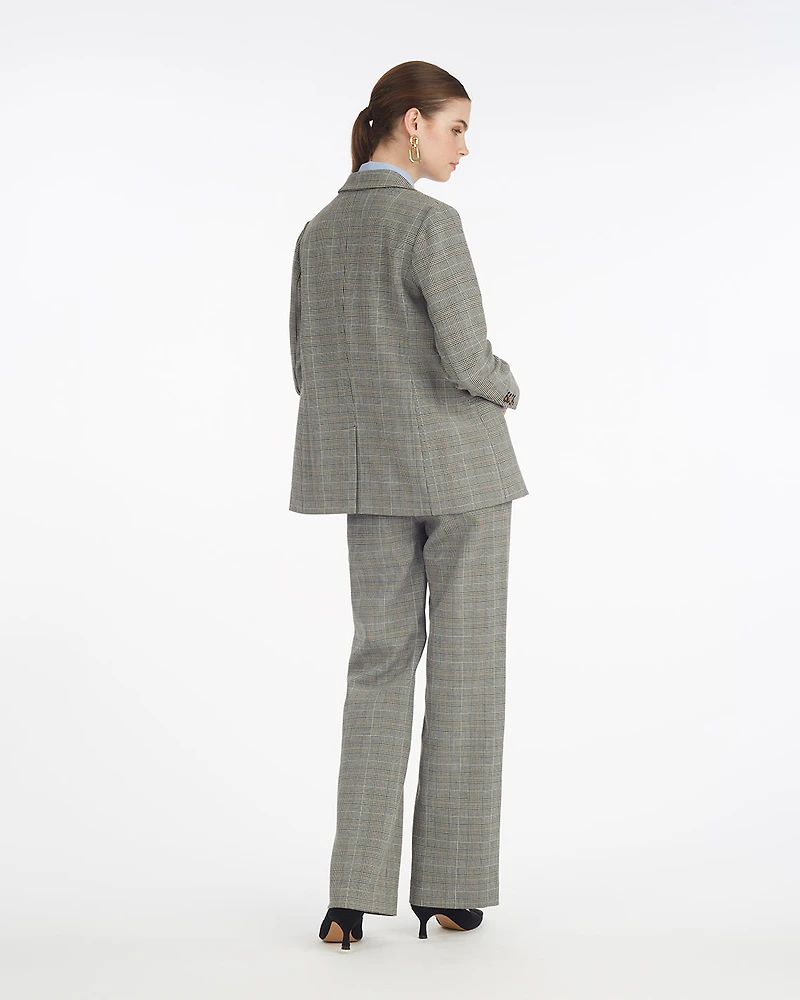 Blazer Glen Plaid