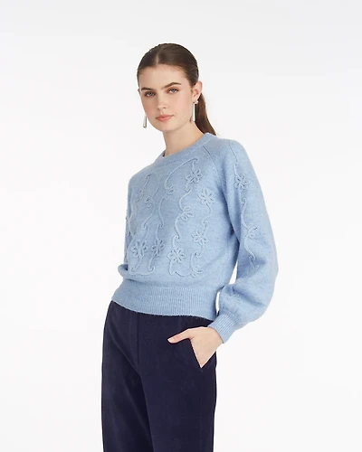 Floral Sweater