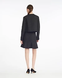 Mini Flounce Skirt