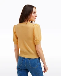 Short Sleeve Cashmere Sweater