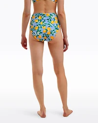 Lemon Blossom High Waist Bottom with Belt