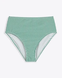 Seersucker High Waist Bottom