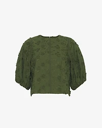 Jess Top Embroidered Floral