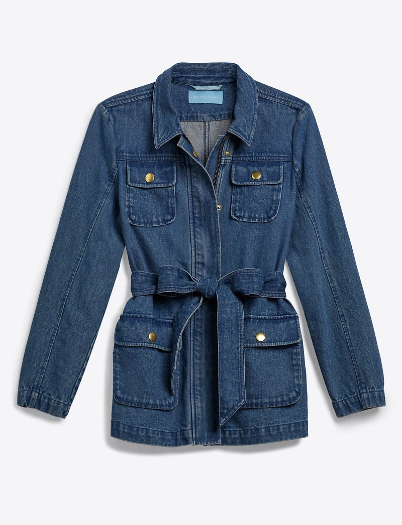 Field Jacket Dark Wash Denim