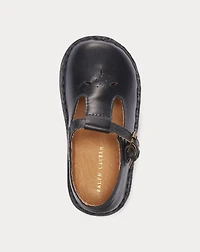 School T-Strap Leather Shoe