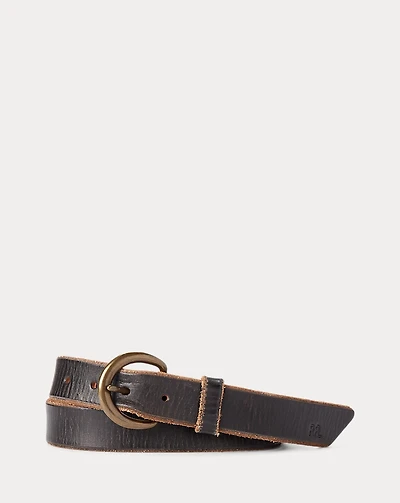Tumbled Leather Belt