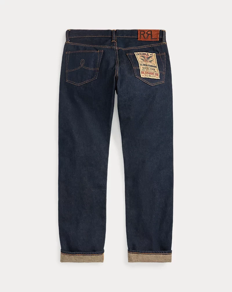 Straight Fit Once-Washed Selvedge Jean
