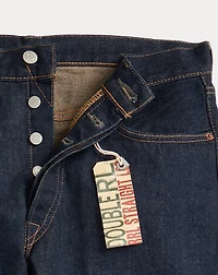 Straight Fit Once-Washed Selvedge Jean