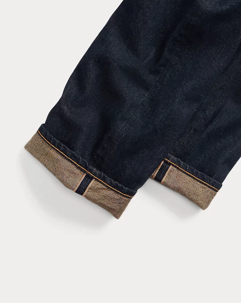 Straight Fit Once-Washed Selvedge Jean