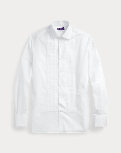 Poplin French Cuff Tuxedo Shirt